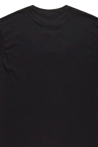 T-shirt vierge pour homme avec détails de couture aux épaules, en tissu épais, style minimaliste, vêtement d'extérieur uni pour l'été - Product Image 3