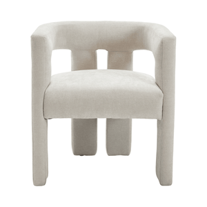 Chaise d'appoint contemporaine en tissu rembourré, lot de 2, fauteuil de cuisine ou de salon - Product Image 2