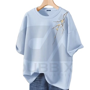 Camiseta de nuevo estilo para niñas 100% algodón Diseño de pegatina personalizable Logotipo de color Mejor precio y buen precio - Product Image 1