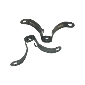 Collier de serrage pour tuyau rigide OEM/ODM en acier inoxydable ou en acier pour les projets de construction d'infrastructures par presse ou CNC - Product Image 1