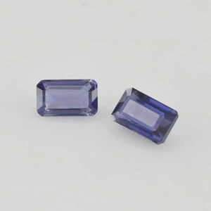 Iolita Natural, Corte Octogonal Facetado, Piedra Preciosa Suelta, Piedras Facetadas Sueltas, Esmeralda, Venta al por Mayor, Anillos, Collares, Cuentas, Fabricación de Joyería - Product Image 3