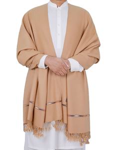 Chal de invierno personalizable OEM de color sólido para hombre, diseño de lana transpirable, superventas, suministro directo de fábrica, recién llegado, chal en oferta - Product Image 1