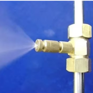 Buse de pulvérisation en laiton forgé de qualité supérieure, filetage 3/8 pouce, pour systèmes d'irrigation, de refroidissement et de nettoyage. - Product Image 1