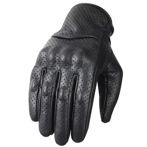 Guantes de Motociclismo de Invierno, de Cuero, Transpirables, Deportivos, Antideslizantes, Impermeables, con Pantalla Táctil, Dedos Completos, Precio Económico - Product Image 4