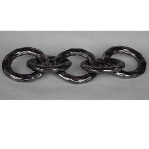 Vente chaude Métal Cloche forme Art Sculpture En Métal Lien Chaîne Ornements Décoratifs pour Salon Table Top Sculptures - Product Image 4