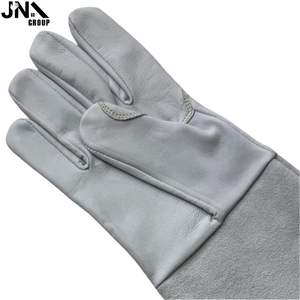 Guantes de Soldadura TIG de Buena Calidad, Protegen las Manos del Soldador, Palma Completa de Cuero Dividido, Impermeables, de Secado Rápido, Resistentes al Calor y Antideslizantes - Product Image 5