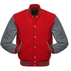 Chaqueta Universitaria de Béisbol Estilo Trendsetter, Chaqueta Moderna de Moda Urbana con Logotipo Personalizado OEM, Chaqueta Resistente para Hombre - Product Image 3
