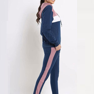 Latest Design Winter Wear Women Tracksuit Causal Long Sleeve Customized Color Women Tracksuit For Sale - Product Image 2