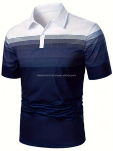 Prix de gros T-shirt pour homme Logo sur mesure pas cher Meilleure vente T-shirt à séchage rapide pour homme polos, polos pour homme - Product Image 2