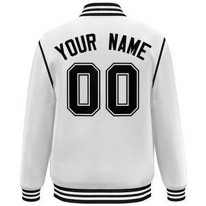 Chaqueta Varsity de Lona Estilo Urbano para Invierno, con Logotipo de Club Deportivo, Letras de Béisbol, Cuello Alto, Transpirable - Product Image 4