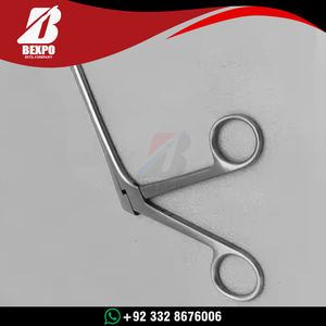 Forceps manuel pour os éthmoïde, tige de 120 mm, disque en acier inoxydable de 4,2 mm, Rongeur, Instrument chirurgical ORL, Outil de précision - Product Image 6