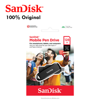 Clé de téléphone SanDisk 128GB USB Type C Type A, USB3.2, SDDDC6-128G-G46