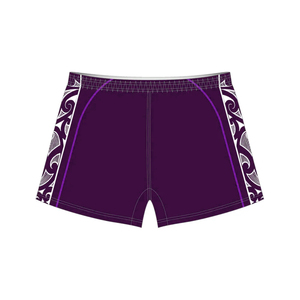 Pantalones Cortos de Rugby Personalizables de Alta Calidad, 100% Poliéster, Transpirables, de Secado Rápido, para Hombre y Mujer, Tallas Grandes, Cintura Elástica, Ecológicos - Product Image 4