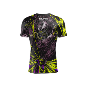 Wholesale Custom Logo Breathable Short Jiu Jitsu Rashguards-Direct Injection <b>Heat</b>-Transfer Printed Sportswear-Design Your Own - Product Image 6