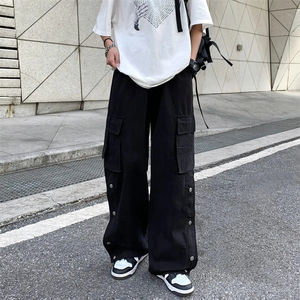 Proveedor Mayorista, Pantalones Cargo para Mujer Hechos Profesionalmente con el Mejor Material, Pantalones Cargo Holgados de Moda a Precio Económico - Product Image 2