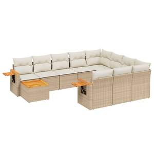 Conjunto de Sofás de Jardín Color Beige - Product Image 2