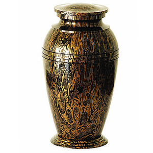 Wholesale American-Style Aluminium Cremation Urn for Male Female Ashes 6" Size 200-220 Cubic Inches Capacity Funeral Supplies - Product Image 5