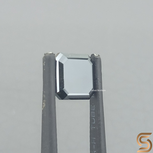 โมอิสซาไนต์ทรงแอสเชอร์สีดำเจียระไนด้วยมือ 3 กะรัต ขายดี ผ่านการทดสอบเพชรโดยผู้ตรวจสอบอิสระ SATANI - Product Image 4