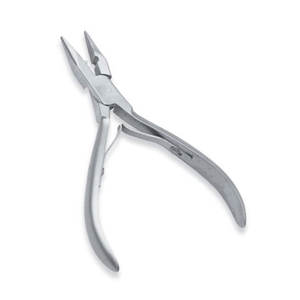 Vente en gros de pinces à extensions de cheveux professionnelles en acier inoxydable de qualité chirurgicale, couleur unie, pour usage commercial - Product Image 1