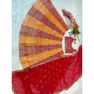 Robes de soirée, magnifique travail de séquence, lehenga choli pour les fêtes - Product Image 6