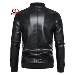 Custom <b>Men</b> Real <b>Sheepskin</b> Leather <b>Jackets</b> with Premium Vintage Biker Motorcycle Genuine Leather <b>Jacket</b> for <b>Mens</b> Genuine Leather - Product Image 6