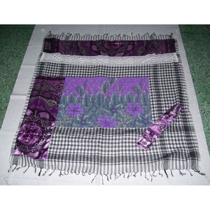 Pañuelo Cuadrado Personalizado con Diseño Arafat, Elegante Diseño de Parches de Tela Surtida, Ligero, Transpirable, Accesorio de Moda para el Verano - Product Image 2