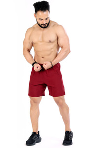 Wholesale <b>Mens</b> Custom 2 in 1 Sports <b>Shorts</b> Double Layer Premium Running Gym <b>Shorts</b> With <b>Compression</b> Inner Liner Quick Dry Fabric - Product Image 5
