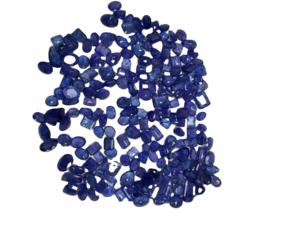 พลอยแทนซาไนต์ธรรมชาติ รูปไข่ ขนาด 3x5 4x6 5x7 6x8 7x9 มม. ปรับขนาดแล้ว รูปทรงเหลี่ยมเพชรพลอย เปลี่ยนสีได้ - Product Image 3