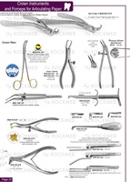 Alat Bedah Gigi Universal Manual Dental Clamp Sectional Matrix Ring Forceps Baja Resin Metal-Rubber Dam untuk Kedokteran Gigi