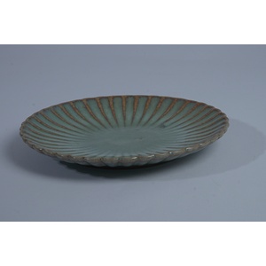 Custom Designed Porcelain Dessert <b>Plate</b> with Section Dividers for <b>Snacks</b> & BPA-Free - Product Image 6