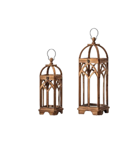 Farol de Madera con Diseño Único, Decoración para el Hogar, Jardín y Bodas, de Proveedor Indio, Regalo de Luz, Farol Decorativo - Product Image 4