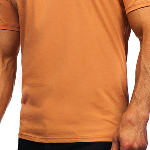 Camiseta de Algodón 100% para Hombre, Corte Regular, Estampada, OEM, Logotipo Personalizado al por Mayor, Logotipo Personalizado en la Parte Delantera, Cuello Redondo, Secado Rápido, Transpirable, Informal - Product Image 5