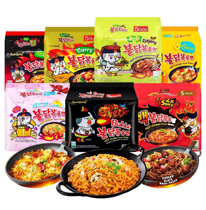 Fideos Picantes de Pollo Carbonara Samyangs Edición Limitada 130g, con Queso en Polvo Real y Salsa Picante para Comida Picante (Venta al Por Mayor) - Product Image 2