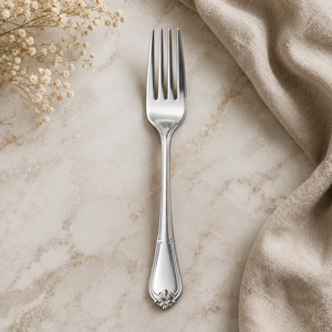 Fourchette à dessert en acier inoxydable de qualité export, poli miroir, sans danger pour les aliments, collection de couverts pour la restauration en croisière - Product Image 1