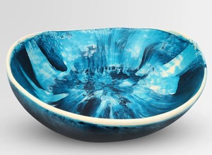 Tazón Tallado en Madera de Mango con Resina Epoxi, Diseño Personalizado, Ecológico, Clásico, Color y Logotipo Personalizables, para Fiestas, Aperitivos y Salsas - Product Image 2