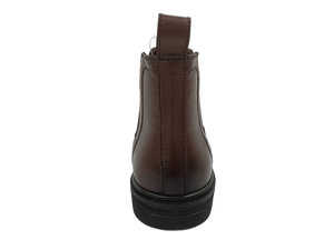 Botas Chelsea Dlords Grant Marrón de Cuero Genuino, Altura al Tobillo, Punta Redonda, Sin Cordones, Suela Exterior de TPR, Entresuela Acolchada de Piel de Oveja, Cómodas y Suaves - Product Image 2