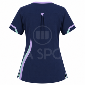 Fabricant de vêtements de travail médicaux sur mesure, ensembles de blouses en tricot respirant, unisexe, pour usage hospitalier, fournisseur de services OEM dans le monde entier - Product Image 3