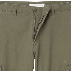 Men's Canvas Cargo Pants Mid Waist Multi-Pocket Design <b>Waterproof</b> Factory Wholesale Outdoor Hiking Streetwear Casual <b>Trousers</b> - Product Image 5