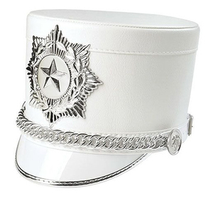 Sombrero shako de uniforme de desfile diseñado para una comodidad duradera, perfecto para conjuntos de marcha. Sombreros Shako personalizados para hombre. - Product Image 5