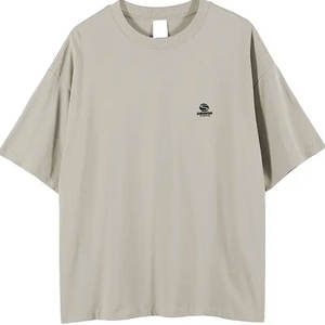 Camisetas de Verano Personalizadas con Logotipo, 100% Algodón, Corte Holgado, Tallas Grandes, Transpirables, Estilo Vintage - Product Image 5