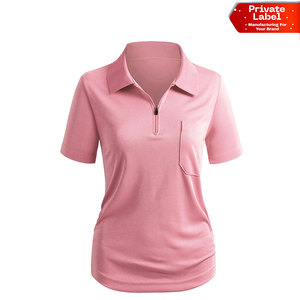 T-shirts polo pour femmes, protection solaire anti-UV, vêtements d'activités de plein air, tissu doux absorbant l'humidité, t-shirt polo pour femmes, confort - Product Image 1