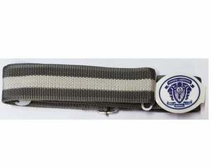 Ceinture scolaire à longueur réglable, utilisation durable, design simple avec boucle en fer, polyester, FASHION SUTRA, meilleur prix - Product Image 4