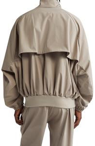 Conjunto Deportivo de Felpa de Algodón Unisex al por Mayor, Chaqueta Cortavientos con Cremallera, Sudadera Vintage Lavada, Conjuntos de Jogger, Ropa Deportiva de Marca Privada OEM - Product Image 3