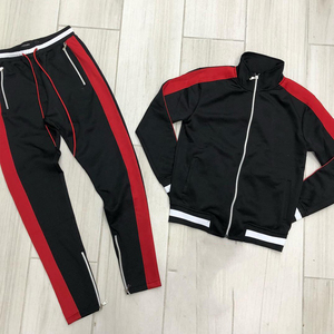 ชุดวอร์มสองชิ้นสำหรับผู้หญิงชุดวอร์มสไตล์สตรีทแบบเต็มตัวชุดวอร์มผ้าฝ้ายขนแกะไซส์ใหญ่แบบกำหนดเองขายส่ง - Product Image 1