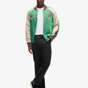 Chaqueta Sukajan de Alta Calidad, Diseño Bordado en la Parte Delantera, Transpirable, Ecológica, Ligera y Cómoda - Product Image 5