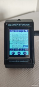 Spectrophotomètre couleur portatif Sensegood de haute précision, colorimètre, largeur de bande spectrale 1 nm, longueur d'onde 400-700 nm pour la peinture - Product Image 4