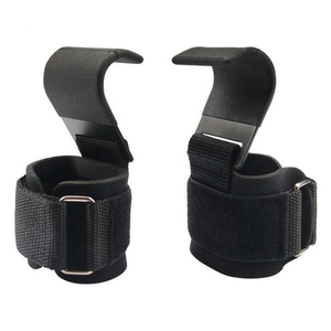 Crochets de levage personnalisés avec support de poignet pour l'entraînement de traction, les rameurs et les exercices de musculation lourde pour les acheteurs en gros de produits de fitness - Product Image 3