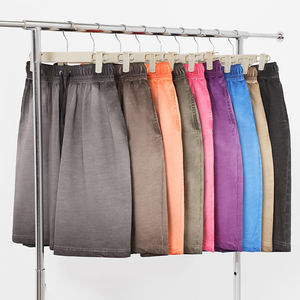 Pantalones Cortos Unisex de Alta Calidad, 180 g/m², Felpa Francesa, Logotipo Personalizado al por Mayor, Spandex/Algodón Orgánico, Cordón Ajustable, Transpirables - Product Image 2