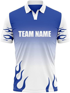 Camiseta de Cricket Personalizada con Nombre y Número para Hombre, 100% Poliéster, Impresión por Transferencia de Calor, Manga Corta, Cintura Elástica, Ropa Deportiva Personalizada de Marca - Product Image 5
