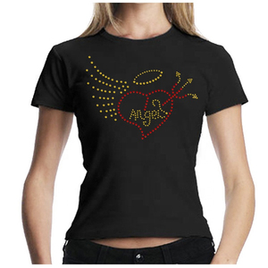 Women's High Quality Casual Summer T-Shirt Custom Logo Rhinestone Decoration Breathable Eco-Friendly Fabric for Party Daily Use - Product Image 6